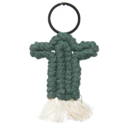 PORTE CLE MACRAME ALICANTE H.7CM