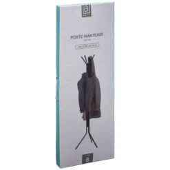 PORTE MANTEAU METAL 8 TIGES