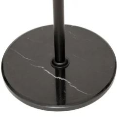 PORTE MANTEAUX BLACKMARBLE ET 6 TIGES METAL NOIR