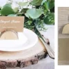 PORTE NOM RONDIN ET ETIQUETTE X3 PIECES