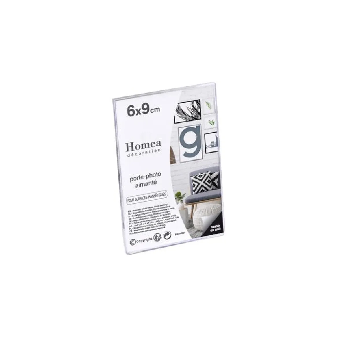 PORTE PHOTO MAGNET 6X9CM