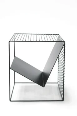 PORTE REVUE METAL NOIR