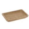 PORTE SAVON EN POLYRESINE EFFET BOIS NATUREL