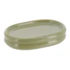 PORTE SAVON GRES FACON 70S VERT OLIVE