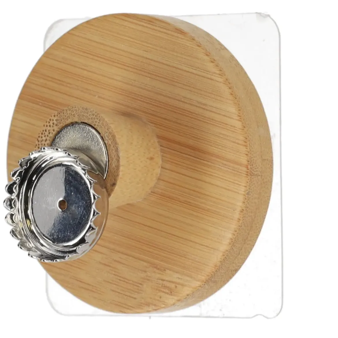 PORTE SAVON MAGNETIQUE METAL BAMBOU