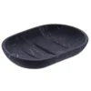 PORTE SAVON POLYRESINE MARBRE NOIR