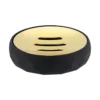 PORTE SAVON RUBBER NOIR