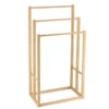PORTE SERVIETTES BAMBOU 3 BARRES
