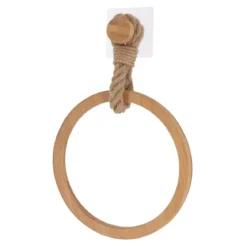 PORTE SERVIETTES BAMBOU LANIERE CORDE NATUREL