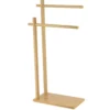 PORTE SERVIETTES 2 BARRES BAMBOU