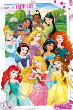 POSTER DISNEY PRINCESSE 61X91.5CM