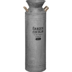 POT A LAIT DECO ZINC D.18X62CM