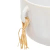POT AVEC POMPONS SOLEYA CERAMIQUE REACTIVE D.14X12CM