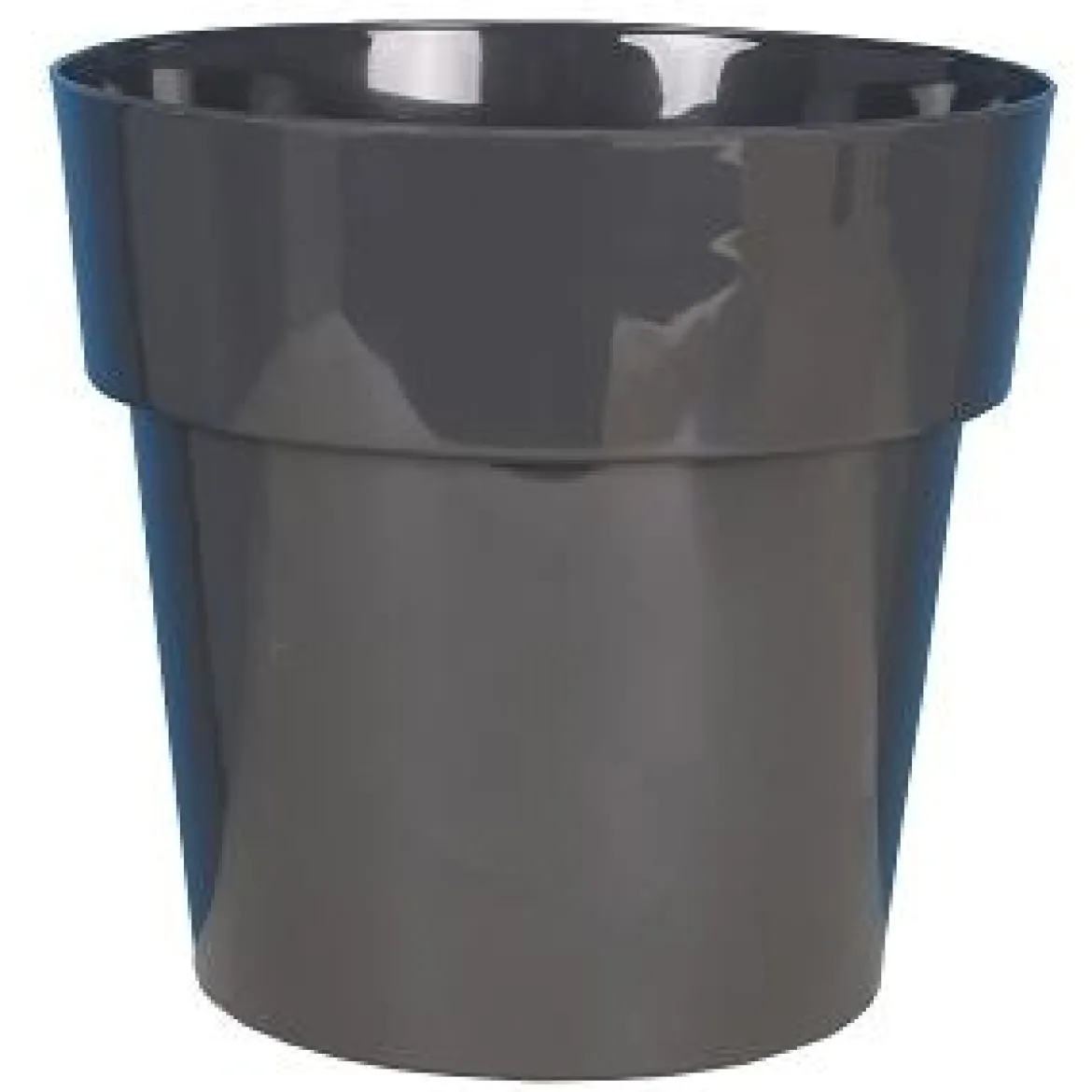 POT CERAMIQUE D.13CM GRIS 0.9L