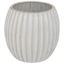 POT CERAMIQUE REACTIVE CAFE BORDELAIS BEIGE D.17CM
