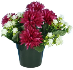POT CHRYSANTHEMES FLEURETTES H26CM