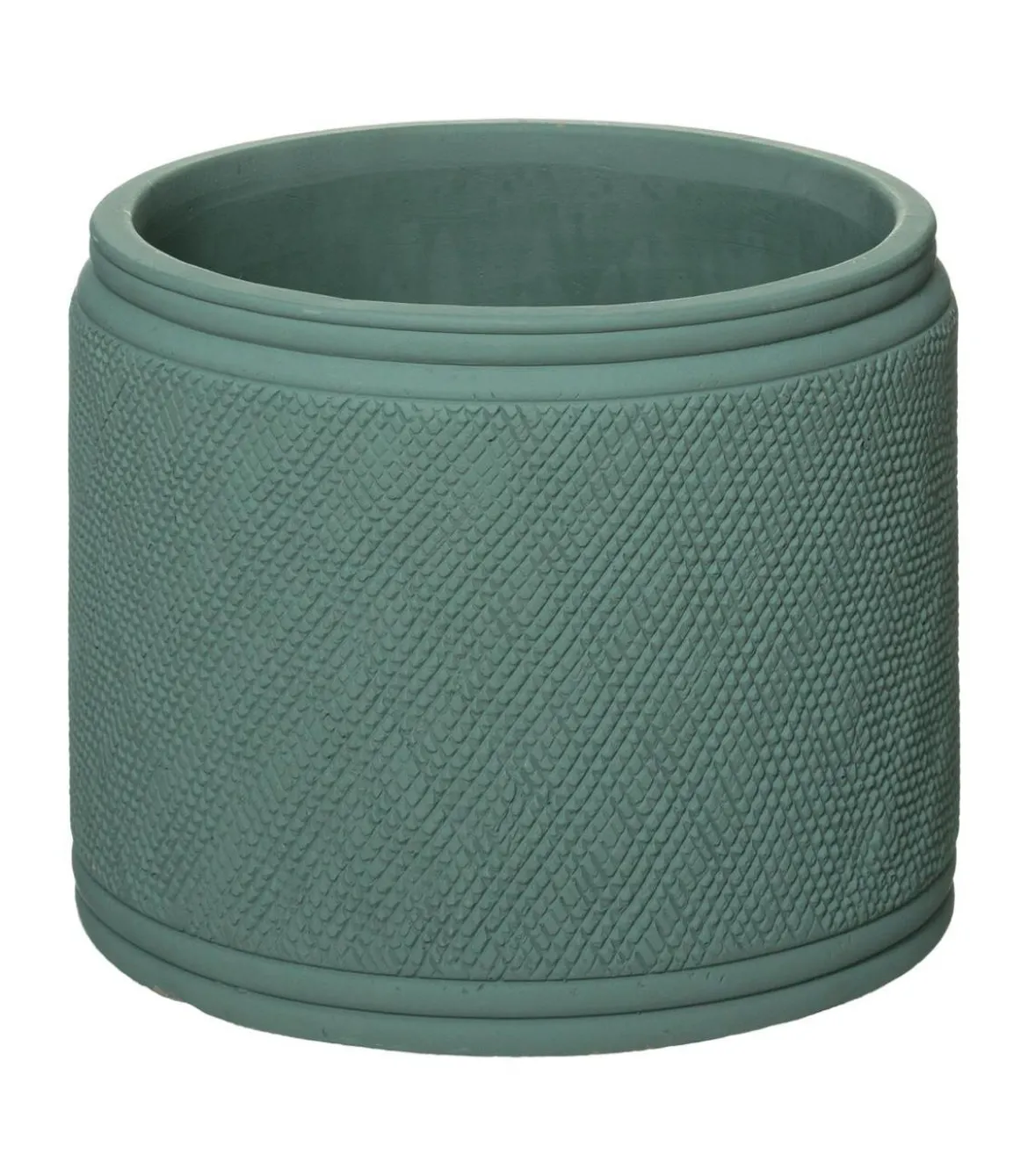 POT CIMENT CELADON HOUSE D.30X28CM