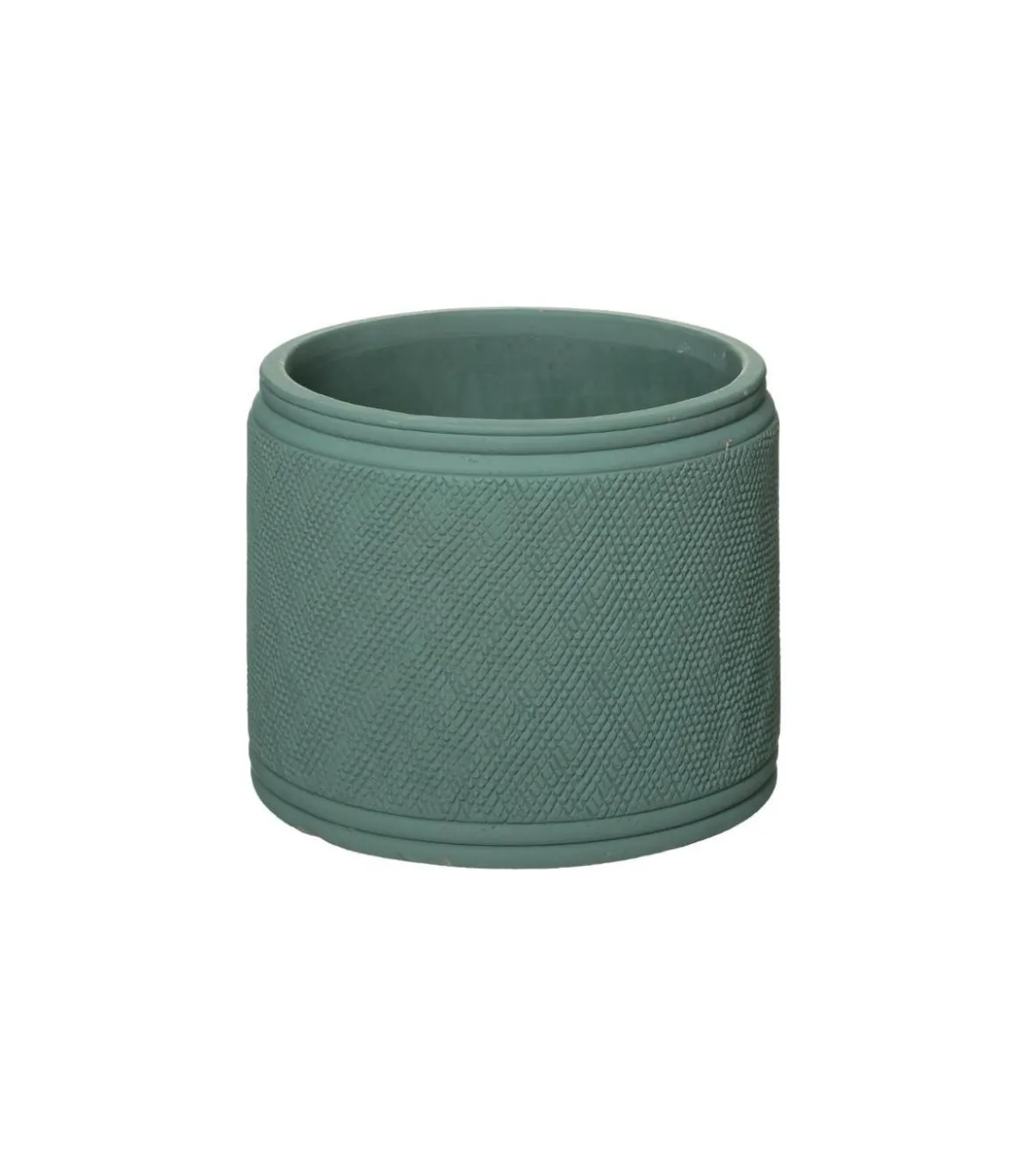 POT CIMENT CELADON HOUSE D.20X18CM
