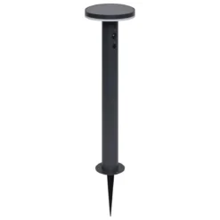 POTELET SOLAIRE DETEKT GRAPHITE D.15.5X50CM
