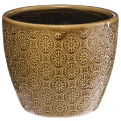 POT FSIE GLAZED D.14CM