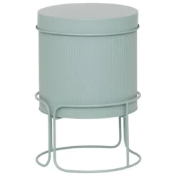 POT METAL CELADON AZE TAILLE S
