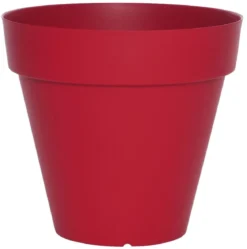 POT PATIO ROND D.20CM ROUGE 3L