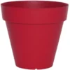POT PATIO ROND D.30CM ROUGE 10.5L