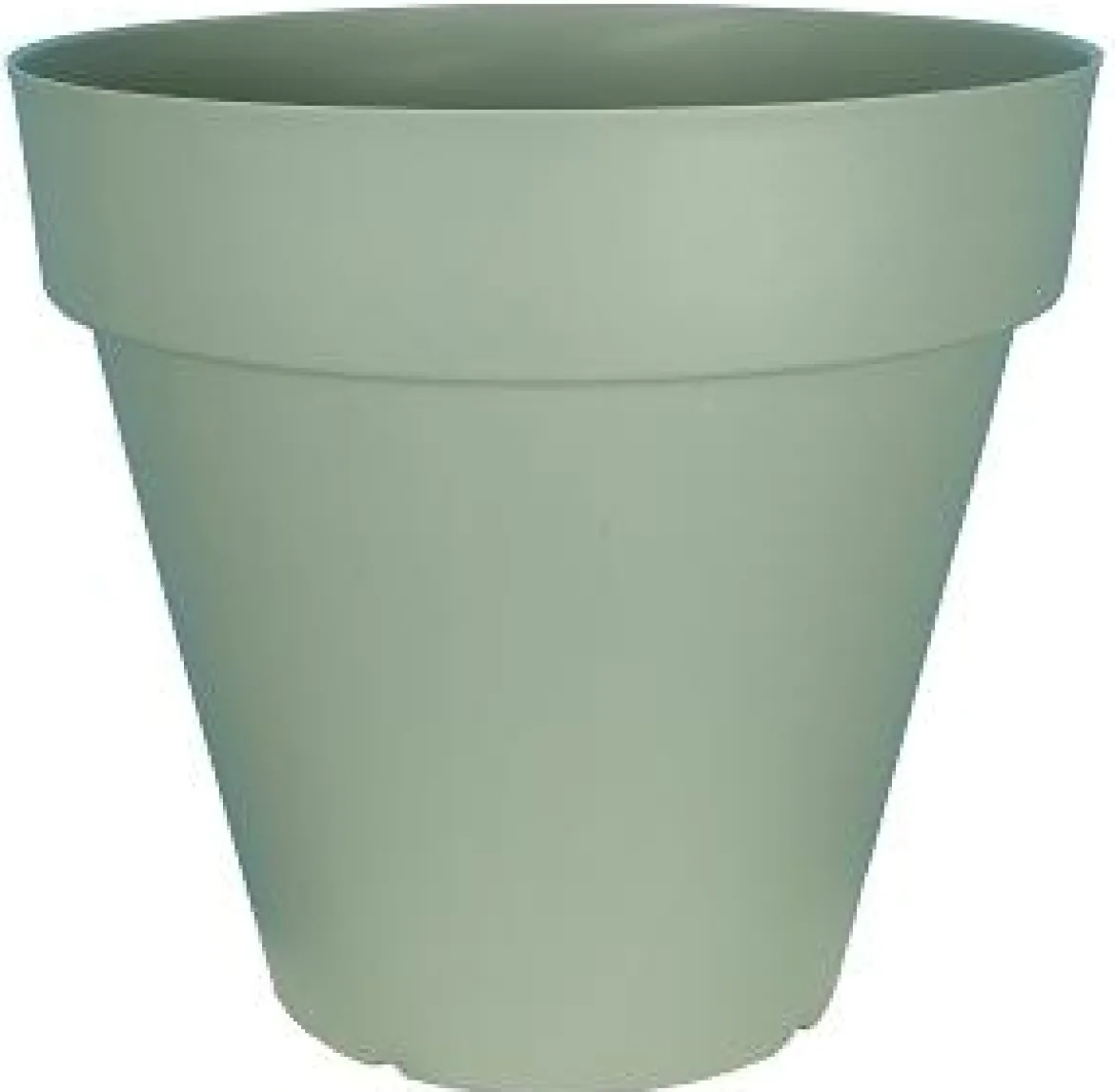 POT PATIO ROND D.25CM VERT ARGILE 6L