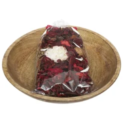 POT POURRI PAOLA AVEC PLATEAU BOIS FRUITS ROUGES 140G