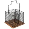 POT RANGE COUVERTS 2 COMPARTIMENTS