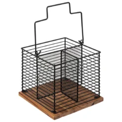 POT RANGE COUVERTS 2 COMPARTIMENTS