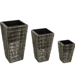 POT RATTAN D.31X53CM