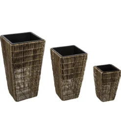 POT RATTAN D.37X66CM