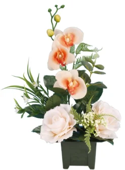 POT ROSES ORCHIDEES