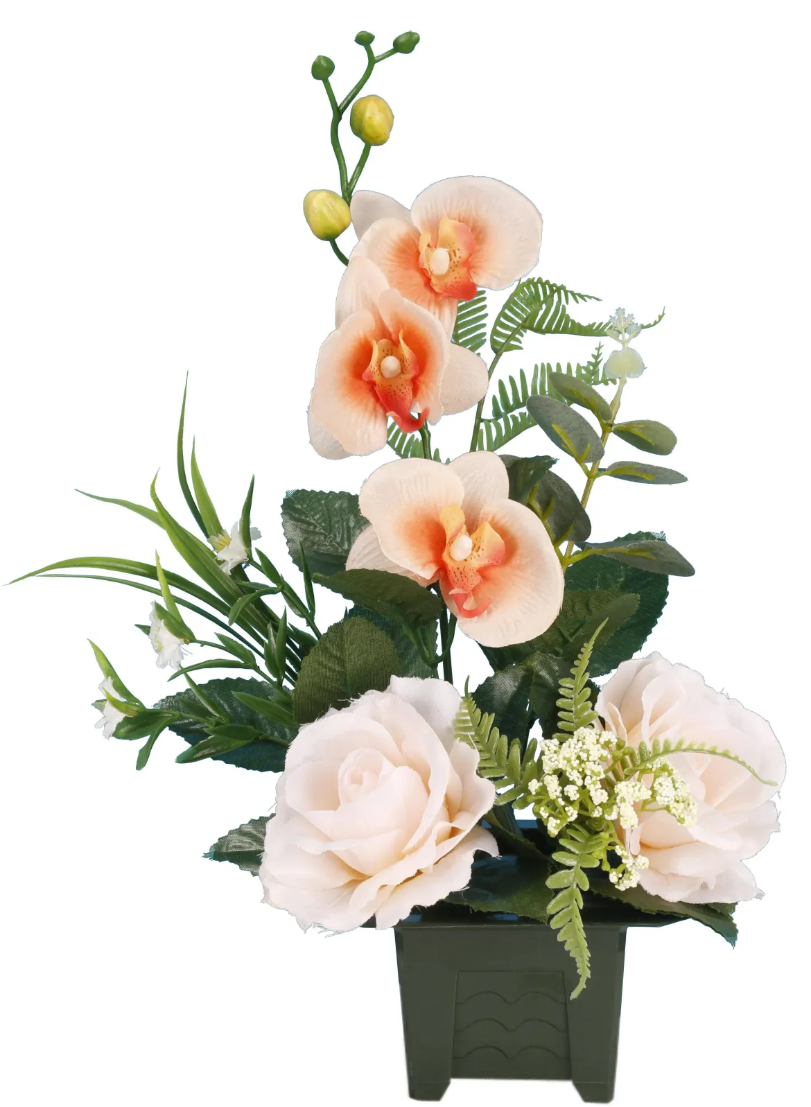 POT ROSES ORCHIDEES
