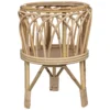 POT ROTIN SUR PIED CARMEN D.27X39CM