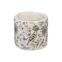 POTS RONDS CIMENT USE HIVER D.8X8X8CM