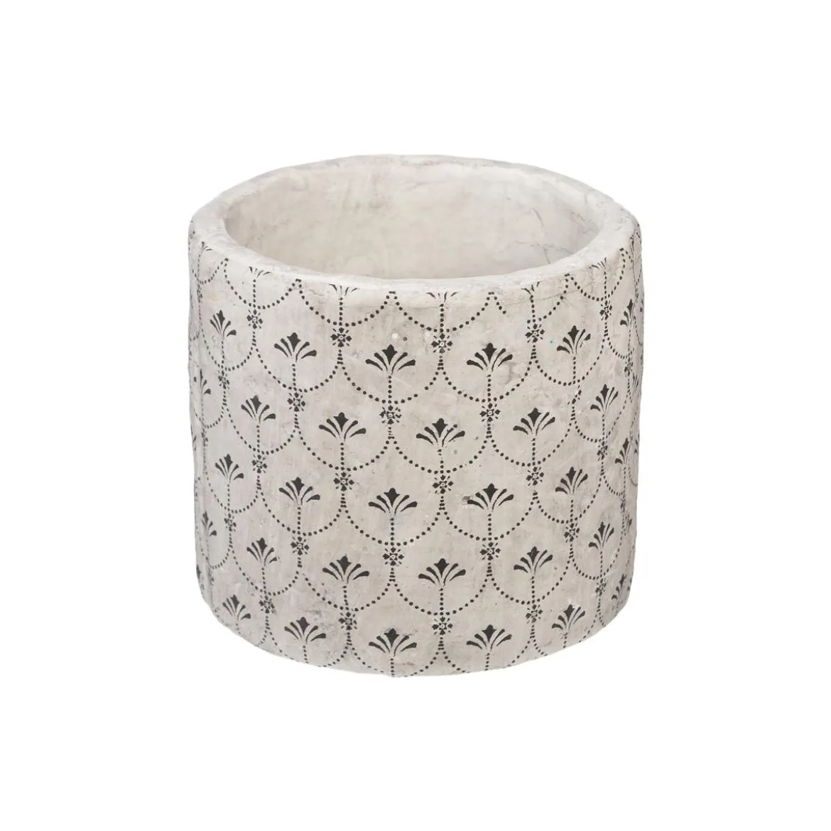 POTS RONDS CIMENT USE HIVER D.8X8X8CM