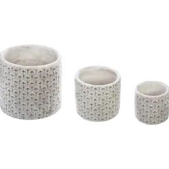 POTS RONDS CIMENT USE HIVER D.8X8X8CM