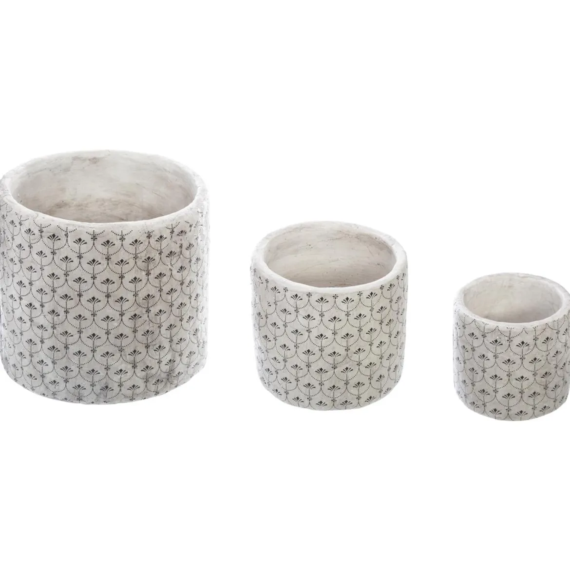 POTS RONDS CIMENT USE HIVER D.8X8X8CM