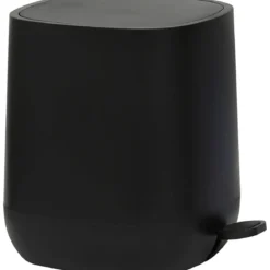 POUBELLE FREIN DE CHUTE CARREE 5L NOIR