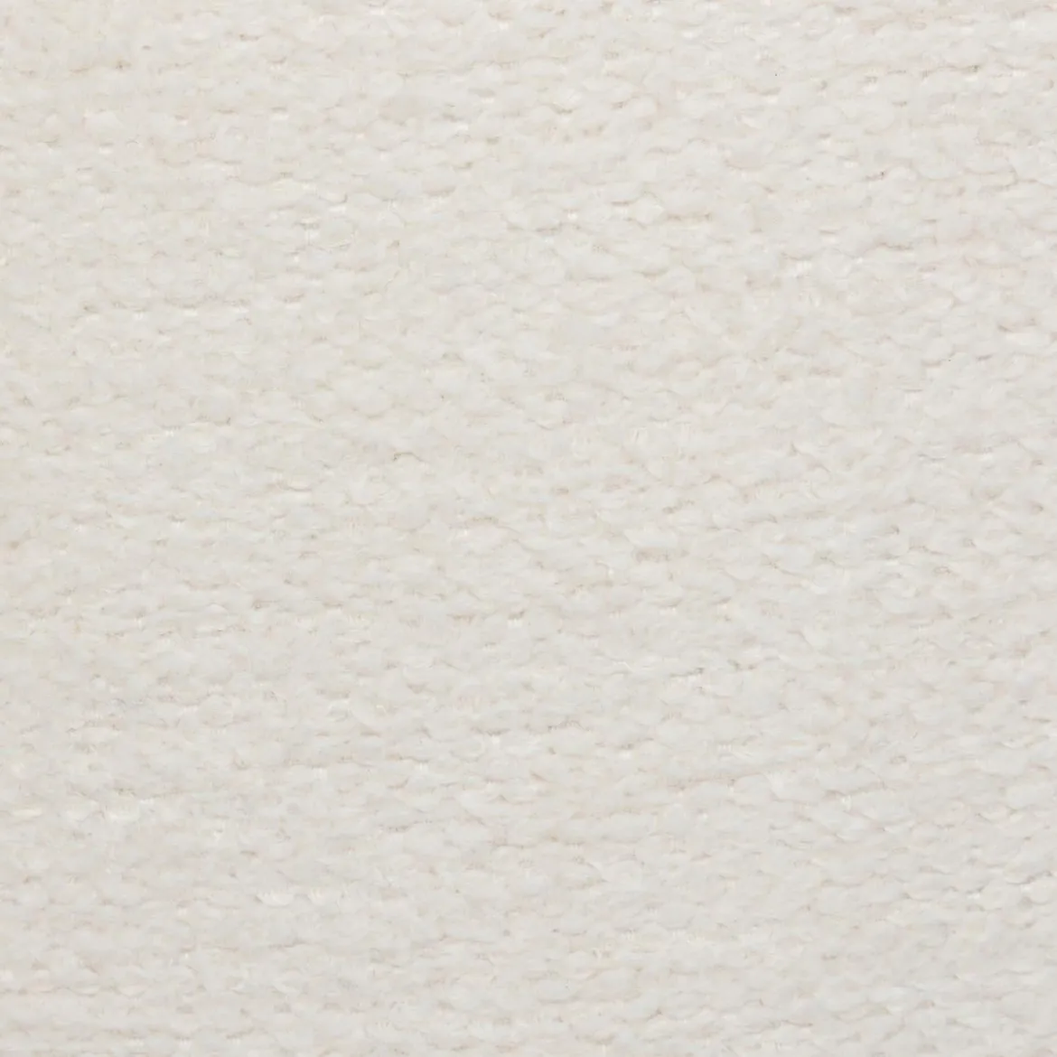POUF BOUCLETTE AMEA BLANC D.39CM