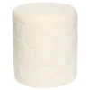 POUF DELOR DEC BLANC