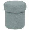 POUF KITA TISSU CELADON