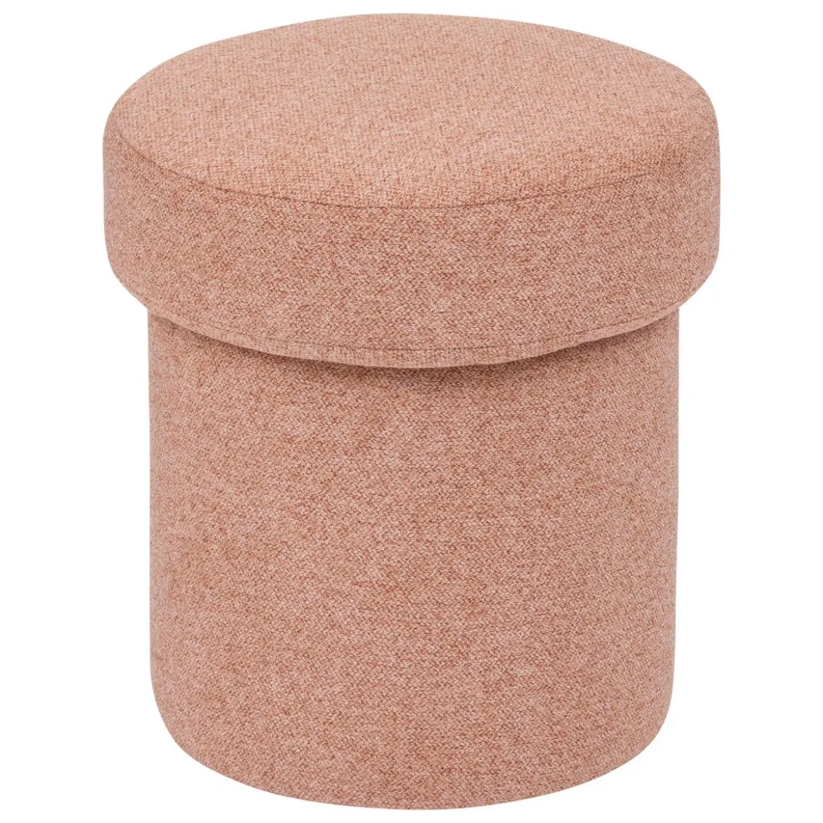 POUF KITA TISSU TERRACOTTA