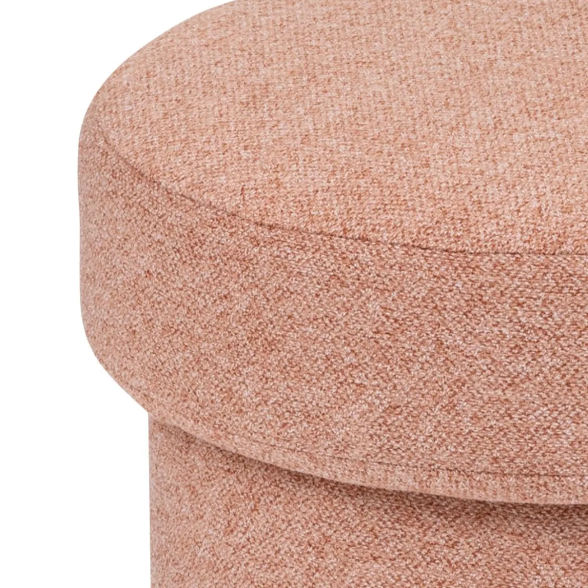 POUF KITA TISSU TERRACOTTA