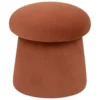 POUF NOA VELOURS AMBRE