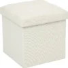 POUF PLIABLE BEIGE LYSANDRE