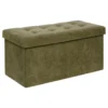 POUF PLIABLE DOUBLE LYSANDRE KAKI