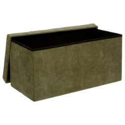 POUF PLIABLE DOUBLE LYSANDRE KAKI